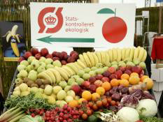 Ømærke og økologisk frugt